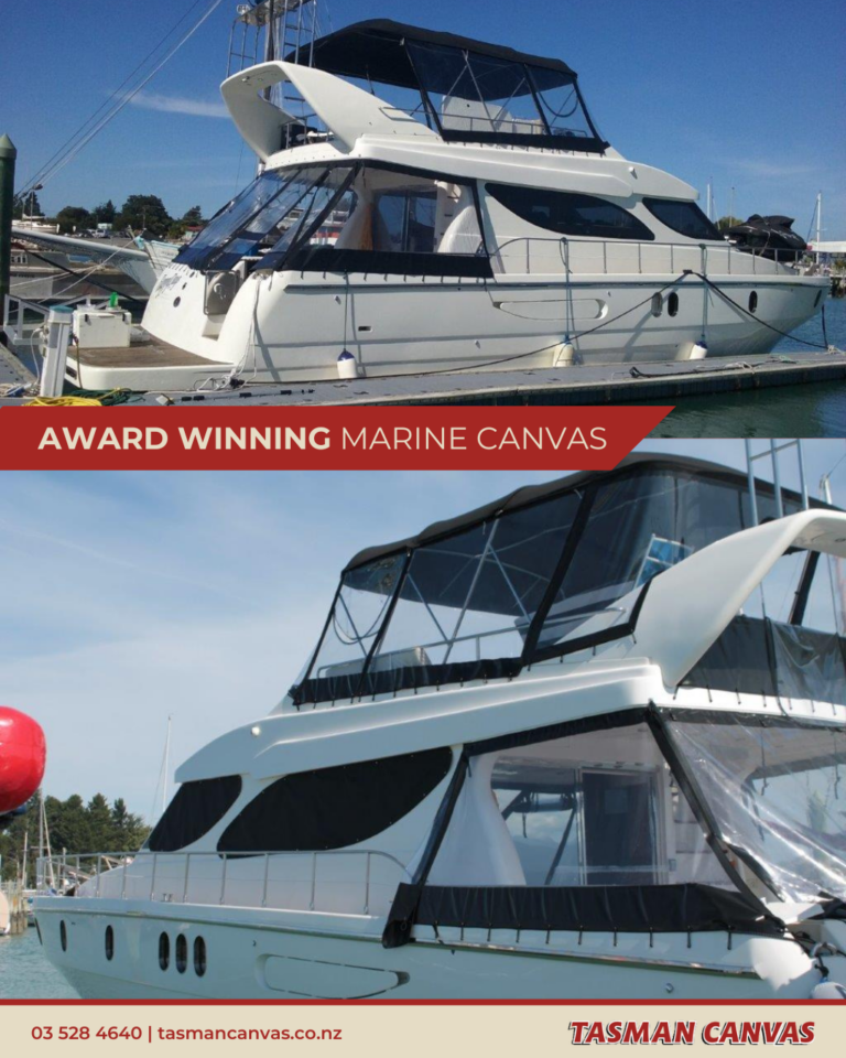 marine canvas Motueka dodge fabrication